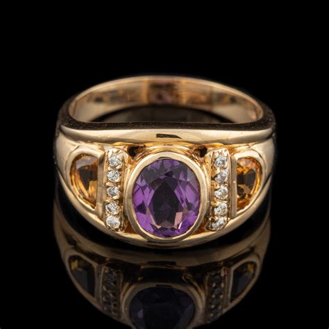 pre owned amethyst rings.